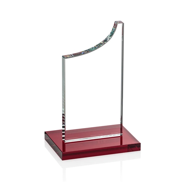 Spectacular starfire award features a grooved peak, red base, and is... from ASI 84592 St Regis Group / St Regis