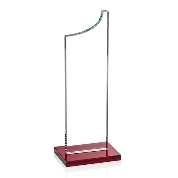 Spectacular starfire award features a grooved peak, red base, and is... from ASI 84592 St Regis Group / St Regis