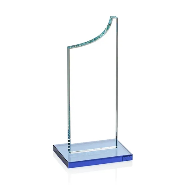 Spectacular starfire award features a grooved peak, sky blue base, and... from ASI 84592 St Regis Group / St Regis