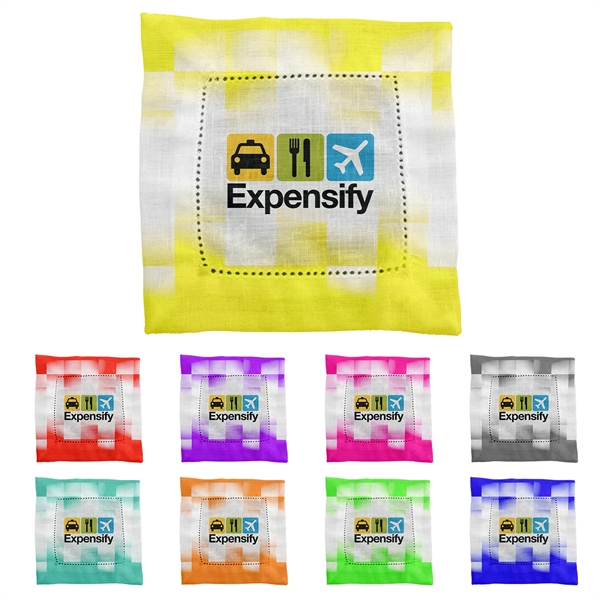 Shaded Checkers Fabric Napkin... from ASI 30208 A P Specialties / AP Specialties