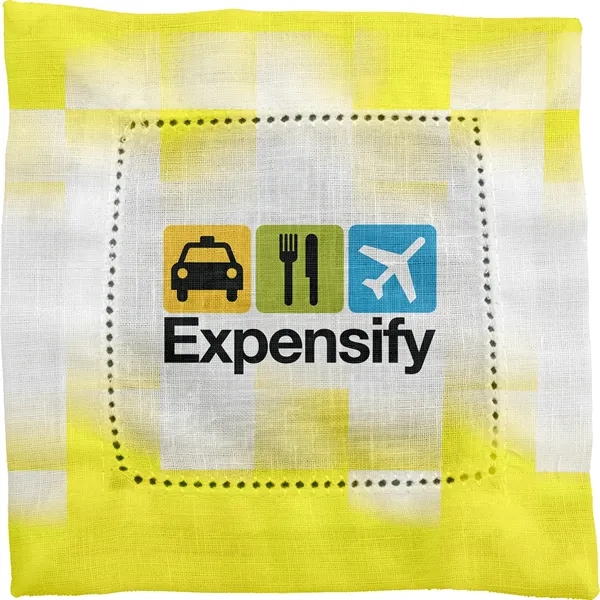 Shaded Checkers Fabric Napkin... from ASI 30208 A P Specialties / AP Specialties