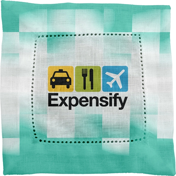 Shaded Checkers Fabric Napkin... from ASI 30208 A P Specialties / AP Specialties