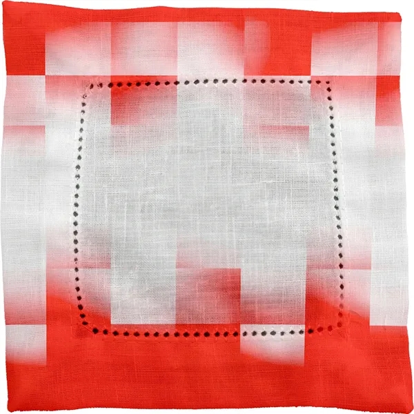 Shaded Checkers Fabric Napkin... from ASI 30208 A P Specialties / AP Specialties