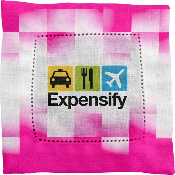 Shaded Checkers Fabric Napkin... from ASI 30208 A P Specialties / AP Specialties