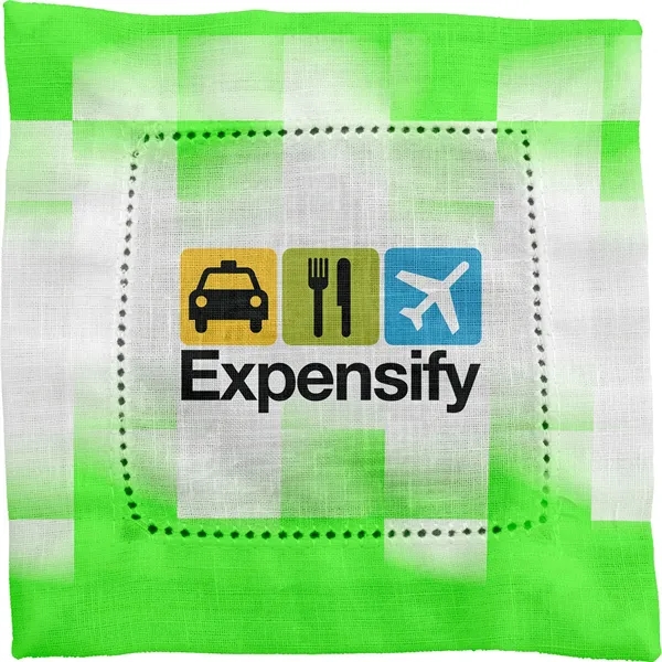 Shaded Checkers Fabric Napkin... from ASI 30208 A P Specialties / AP Specialties