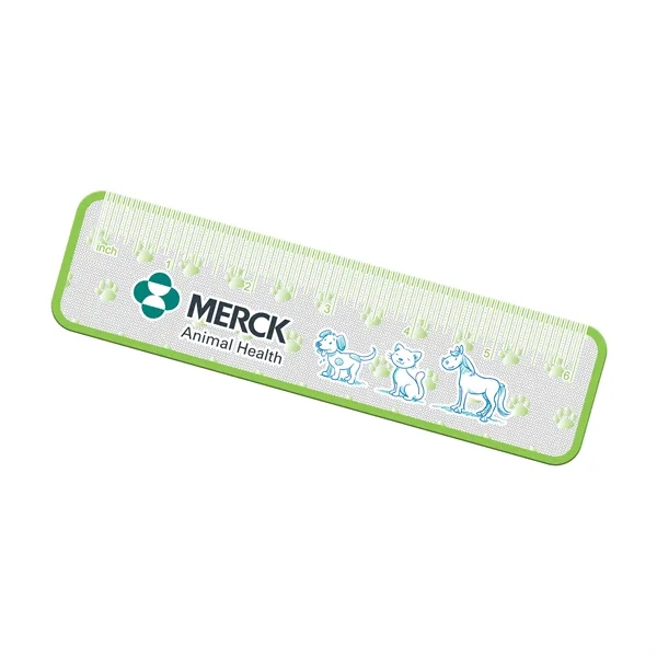 6" acrylic ruler with 5D printing technology.... from ASI 90807 Tekweld