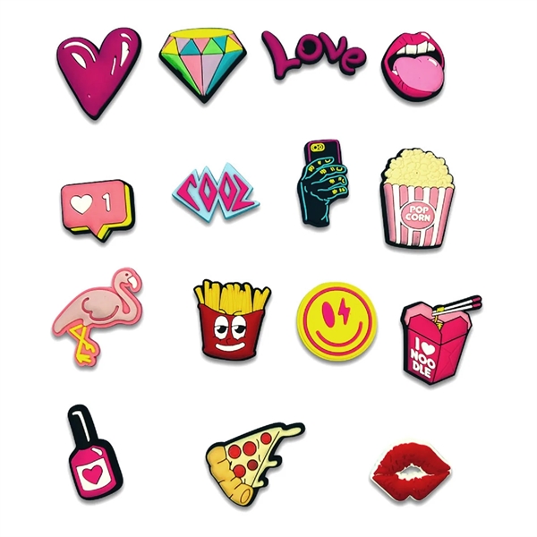 Full color beach bag charms made of PVC with button backing.... from ASI 90807 Tekweld