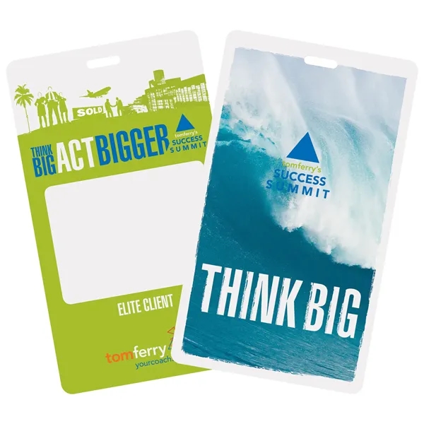 2 7/8" x 5" ID Tag with a 1/8" x 1/2"... from ASI 44830 The Chest