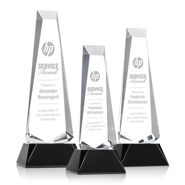 The Rustern Obelisk is a modern monument to optical crystal brilliance.... from ASI 84592 St Regis Group / St Regis