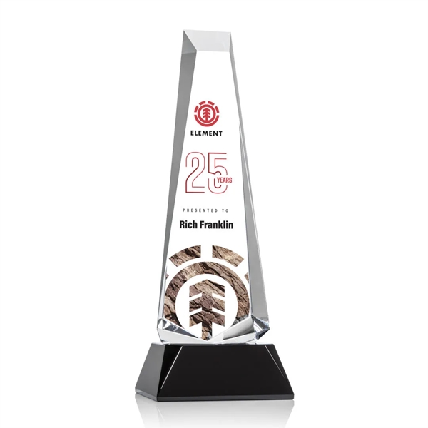 The Rustern Obelisk is a modern monument to optical crystal brilliance.... from ASI 84592 St Regis Group / St Regis