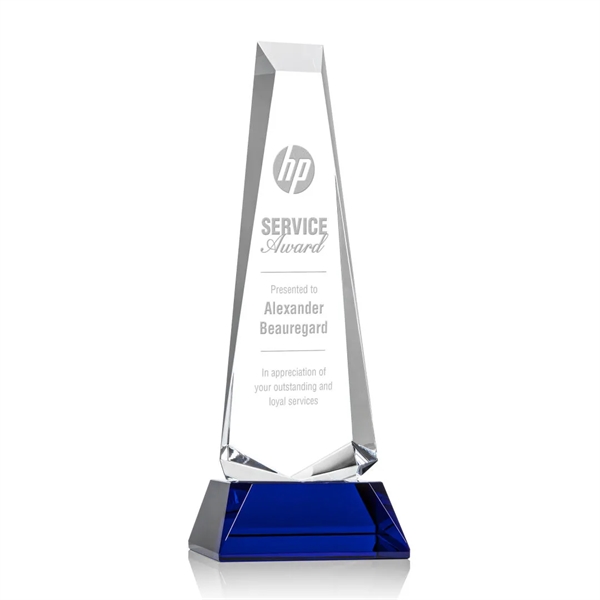 The Rustern Obelisk is a modern monument to optical crystal brilliance.... from ASI 84592 St Regis Group / St Regis