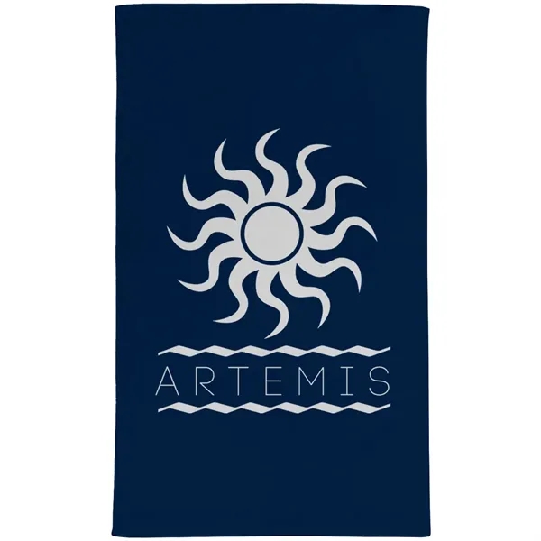 24"W x 42"H colored terry velour towels, made with USA sourced... from ASI 39552 BEL Promo
