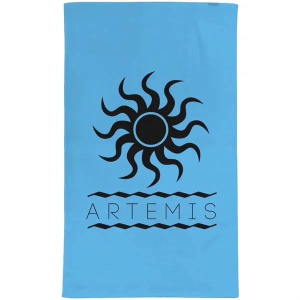 24"W x 42"H colored terry velour towels, made with USA sourced... from ASI 39552 BEL Promo