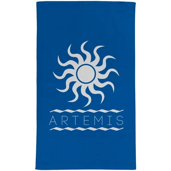24"W x 42"H colored terry velour towels, made with USA sourced... from ASI 39552 BEL Promo