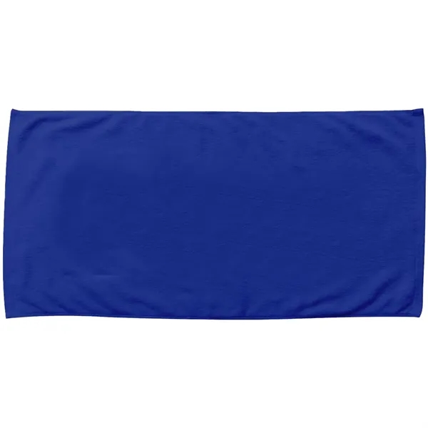 60"W x 30"H colored coastal beach towel, made with USA sourced... from ASI 39552 BEL Promo