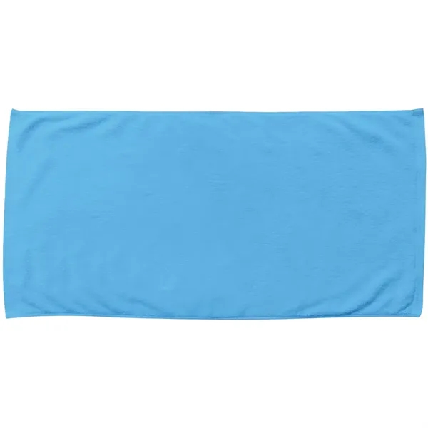 60"W x 30"H colored coastal beach towel, made with USA sourced... from ASI 39552 BEL Promo