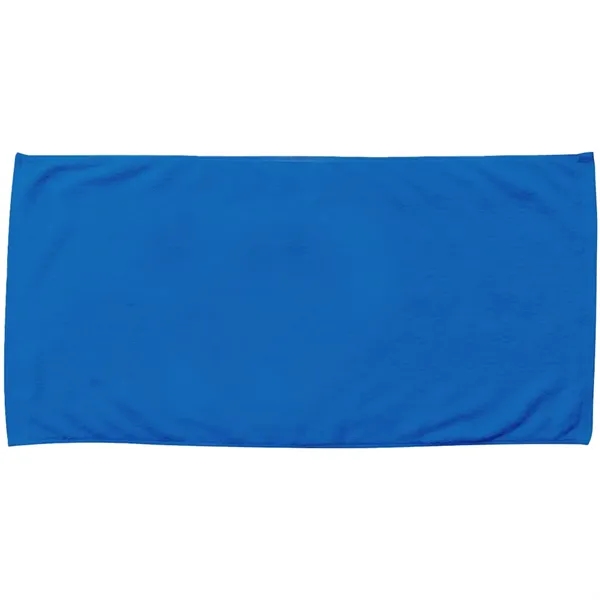 60"W x 30"H colored coastal beach towel, made with USA sourced... from ASI 39552 BEL Promo