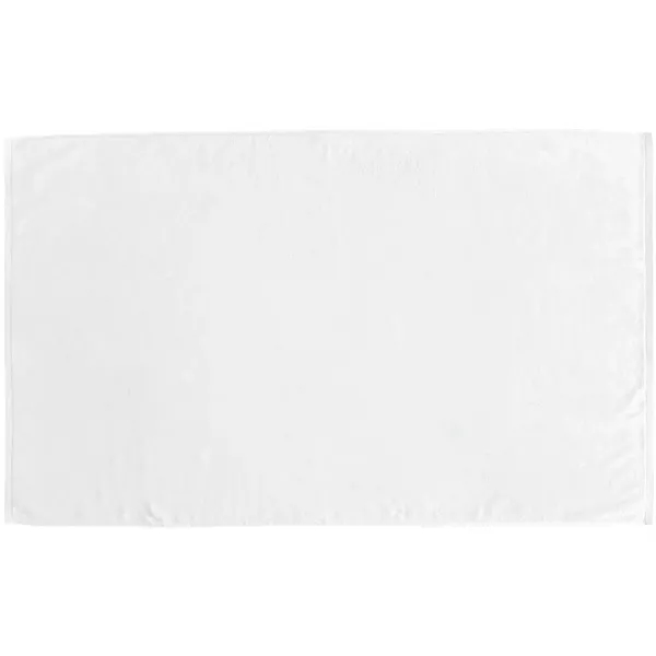 60"W x 35"H terry velour white beach towel, made with USA... from ASI 39552 BEL Promo