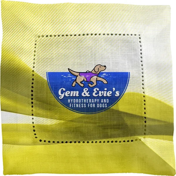 Turbulent Waves Fabric Napkin... from ASI 30208 A P Specialties / AP Specialties