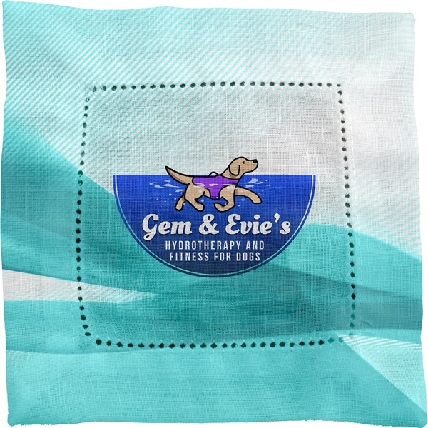 Turbulent Waves Fabric Napkin... from ASI 30208 A P Specialties / AP Specialties