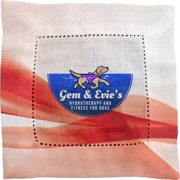 Turbulent Waves Fabric Napkin... from ASI 30208 A P Specialties / AP Specialties