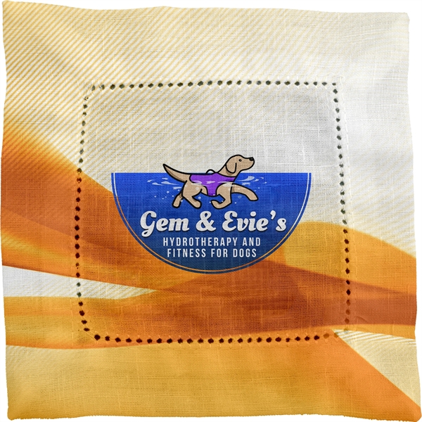 Turbulent Waves Fabric Napkin... from ASI 30208 A P Specialties / AP Specialties