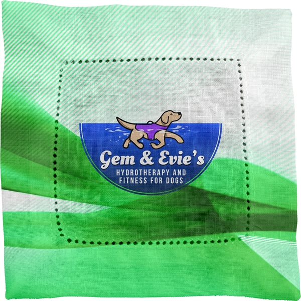 Turbulent Waves Fabric Napkin... from ASI 30208 A P Specialties / AP Specialties