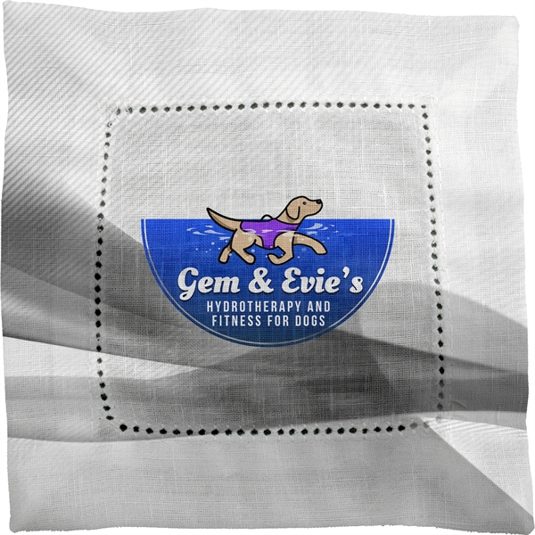 Turbulent Waves Fabric Napkin... from ASI 30208 A P Specialties / AP Specialties