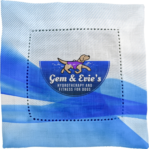 Turbulent Waves Fabric Napkin... from ASI 30208 A P Specialties / AP Specialties