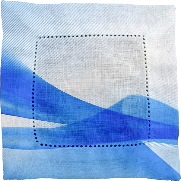 Turbulent Waves Fabric Napkin... from ASI 30208 A P Specialties / AP Specialties