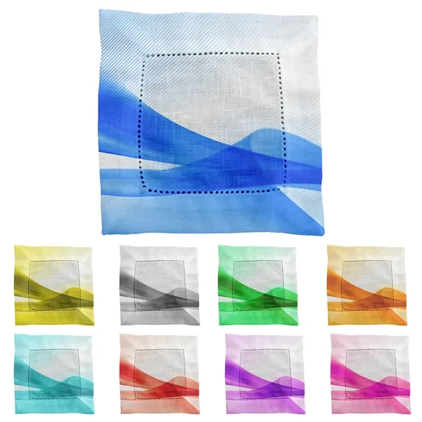 Turbulent Waves Fabric Napkin... from ASI 30208 A P Specialties / AP Specialties