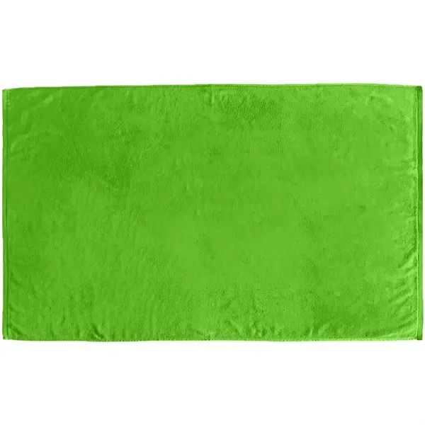 60" x 35" colored terry velour beach towel, made with USA... from ASI 39552 BEL Promo