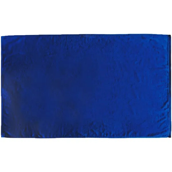 60" x 35" colored terry velour beach towel, made with USA... from ASI 39552 BEL Promo