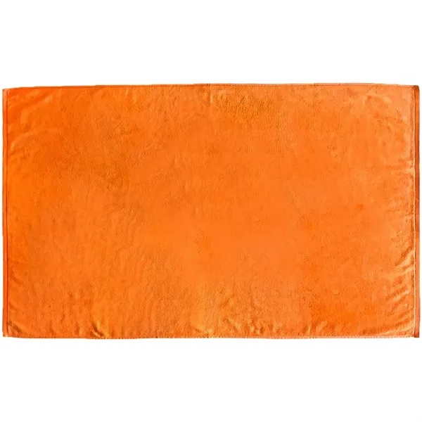 60" x 35" colored terry velour beach towel, made with USA... from ASI 39552 BEL Promo