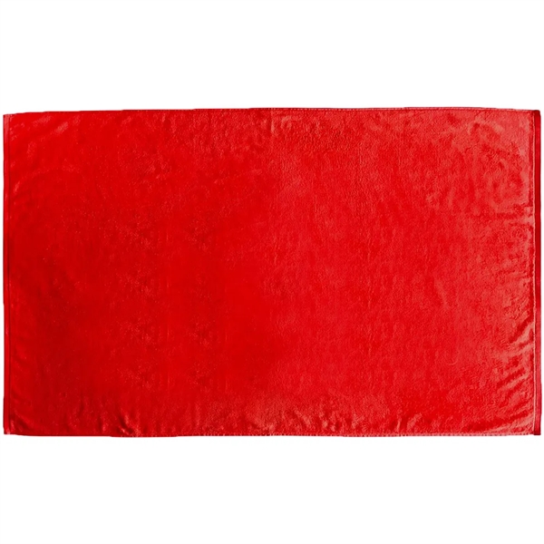 60" x 35" colored terry velour beach towel, made with USA... from ASI 39552 BEL Promo