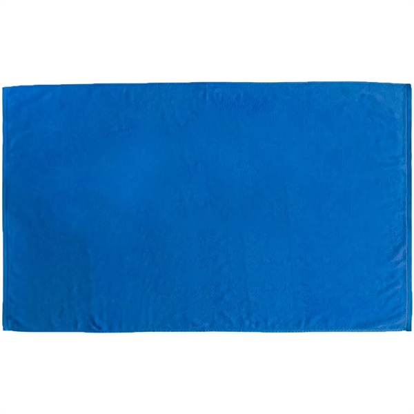60" x 35" colored terry velour beach towel, made with USA... from ASI 39552 BEL Promo