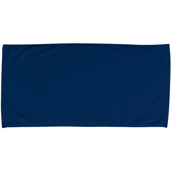 70"W x 35"H colored terry velour beach towel, made with USA... from ASI 39552 BEL Promo