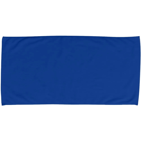 70"W x 35"H colored terry velour beach towel, made with USA... from ASI 39552 BEL Promo