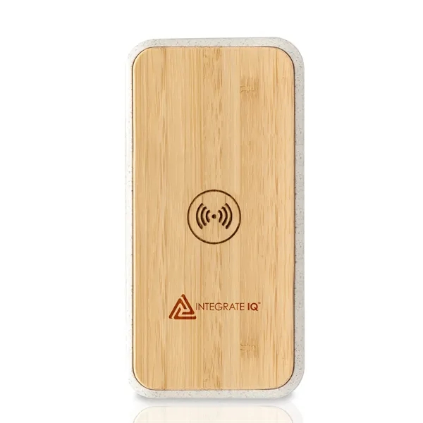 A sleek and stylish fast charging power bank made from wheat... from ASI 91435 Tomax USA / Tomax