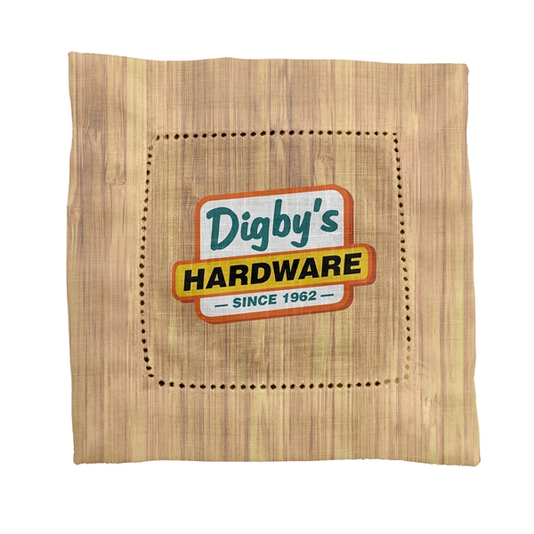 Bamboo Pattern Fabric Napkin... from ASI 30208 A P Specialties / AP Specialties