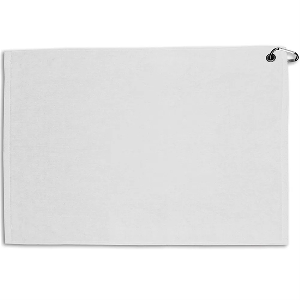 24" x 15" terry velour golf towel with standard grommet and... from ASI 39552 BEL Promo