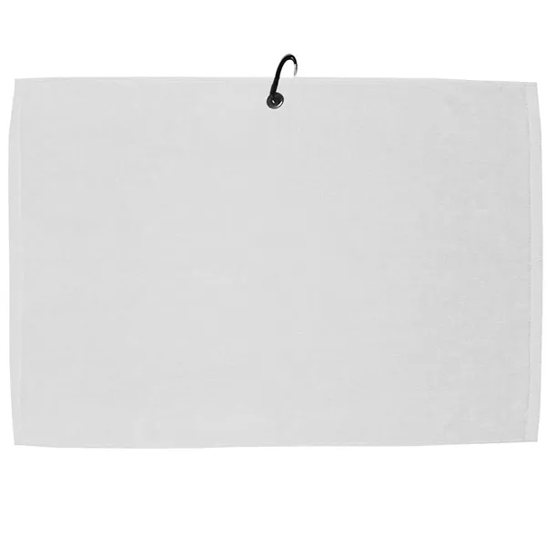 16" x 25" terry velour golf towel with standard grommet and... from ASI 39552 BEL Promo