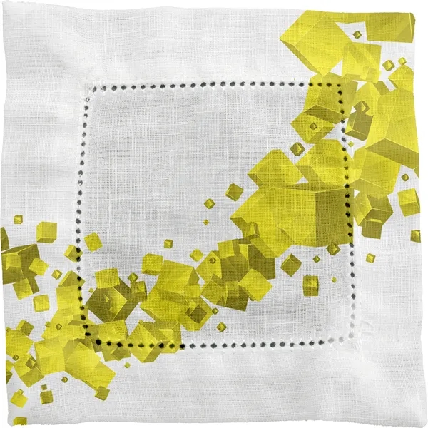 Floating Cubes Fabric Napkin... from ASI 30208 A P Specialties / AP Specialties