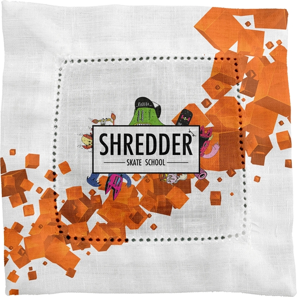 Floating Cubes Fabric Napkin... from ASI 30208 A P Specialties / AP Specialties