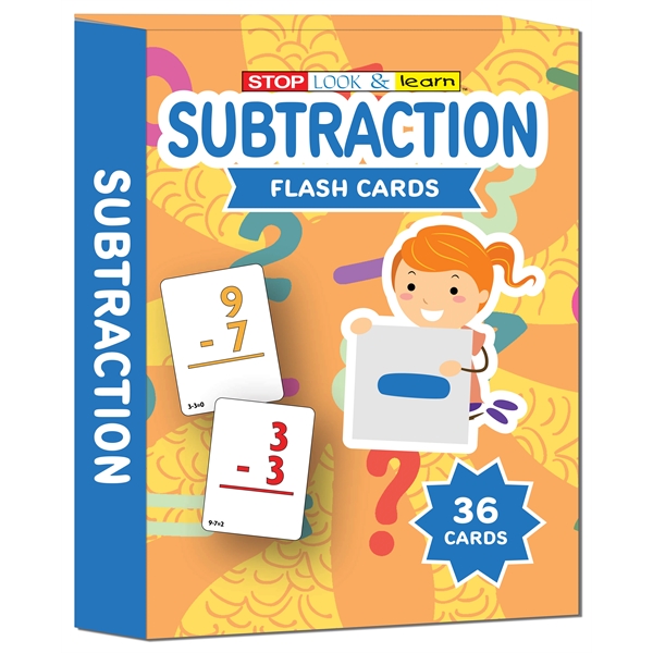 Flash Cards - Subtraction... from ASI 45815 Coloring Book Solutions / Coloring Book Solutions™ LivRite