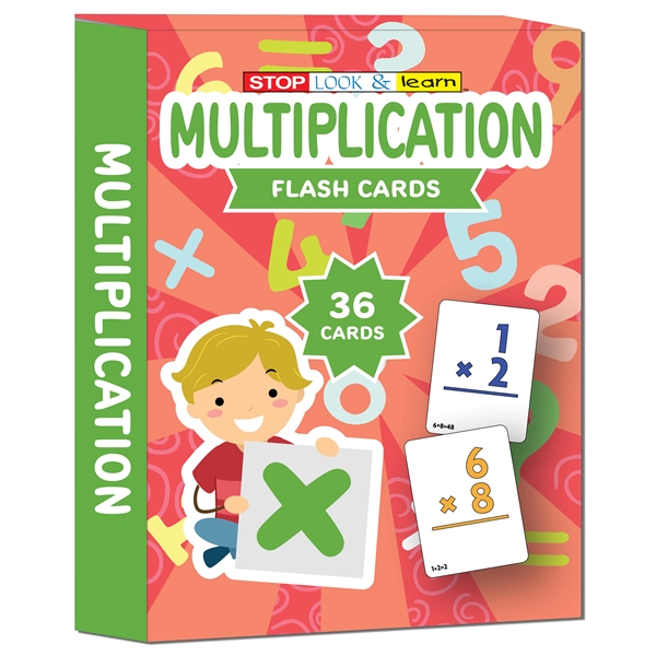 Flash Cards - Multiplication... from ASI 45815 Coloring Book Solutions / Coloring Book Solutions™ LivRite