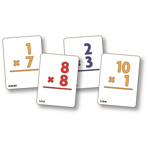 Flash Cards - Multiplication... from ASI 45815 Coloring Book Solutions / Coloring Book Solutions™ LivRite