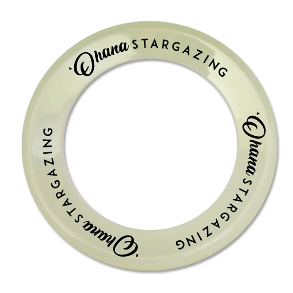 9-5/8" Glow In The Dark Ring Flyer... from ASI 68366 Makana Line LLC / Makana Line