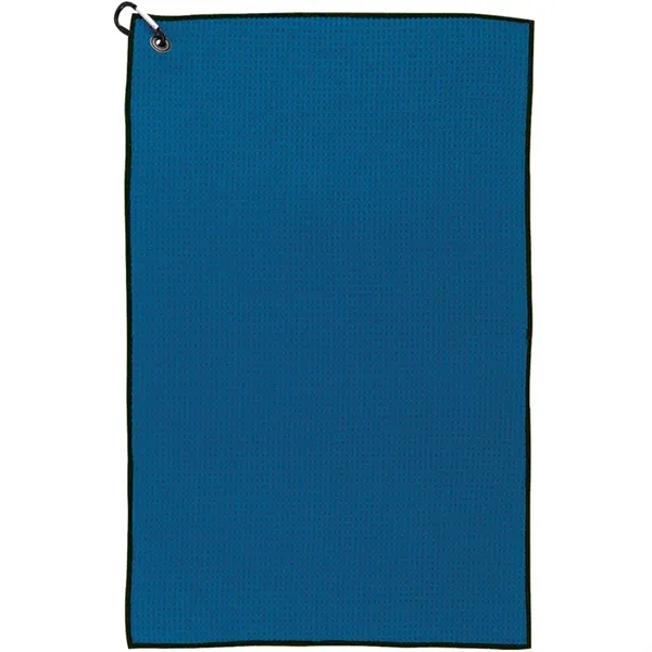 26" x 16" waffle weave golf towel with standard grommet and... from ASI 39552 BEL Promo