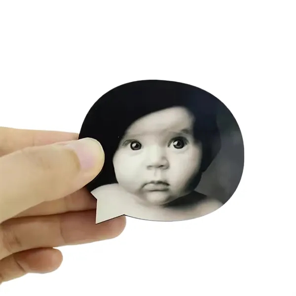 Speech bubble-shaped MDF magnet plus free sublimation heat transfer printing in... from ASI 37218 Athena Promo (tm)